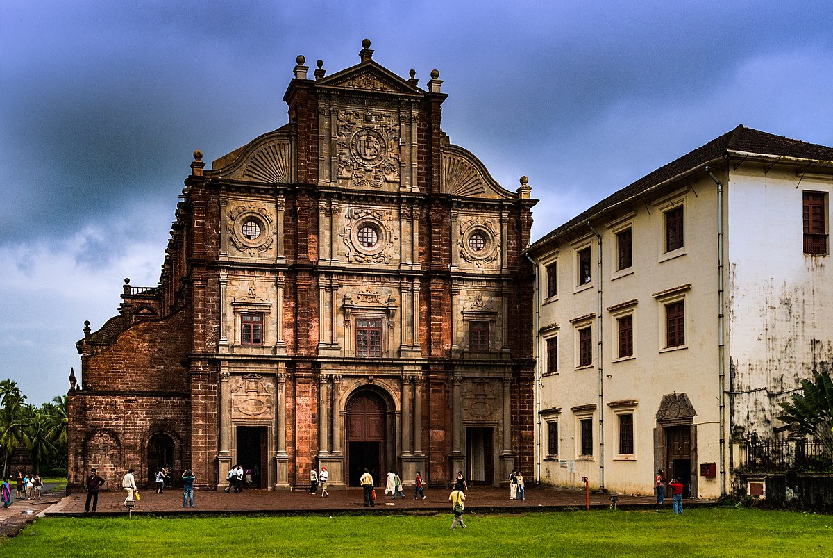 basilica of bom jesus front view