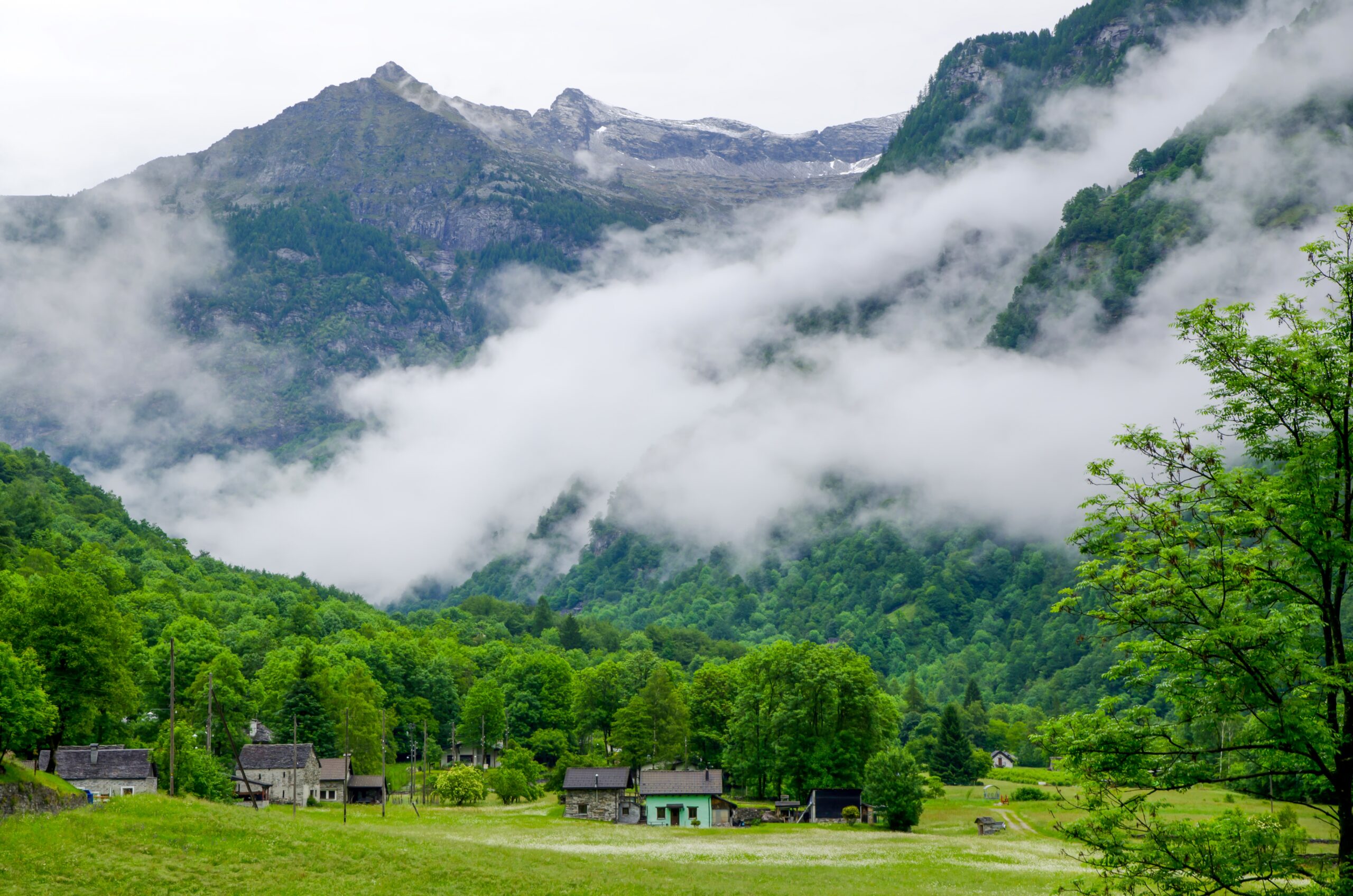 breathtaking scenery of amazing landscape view
