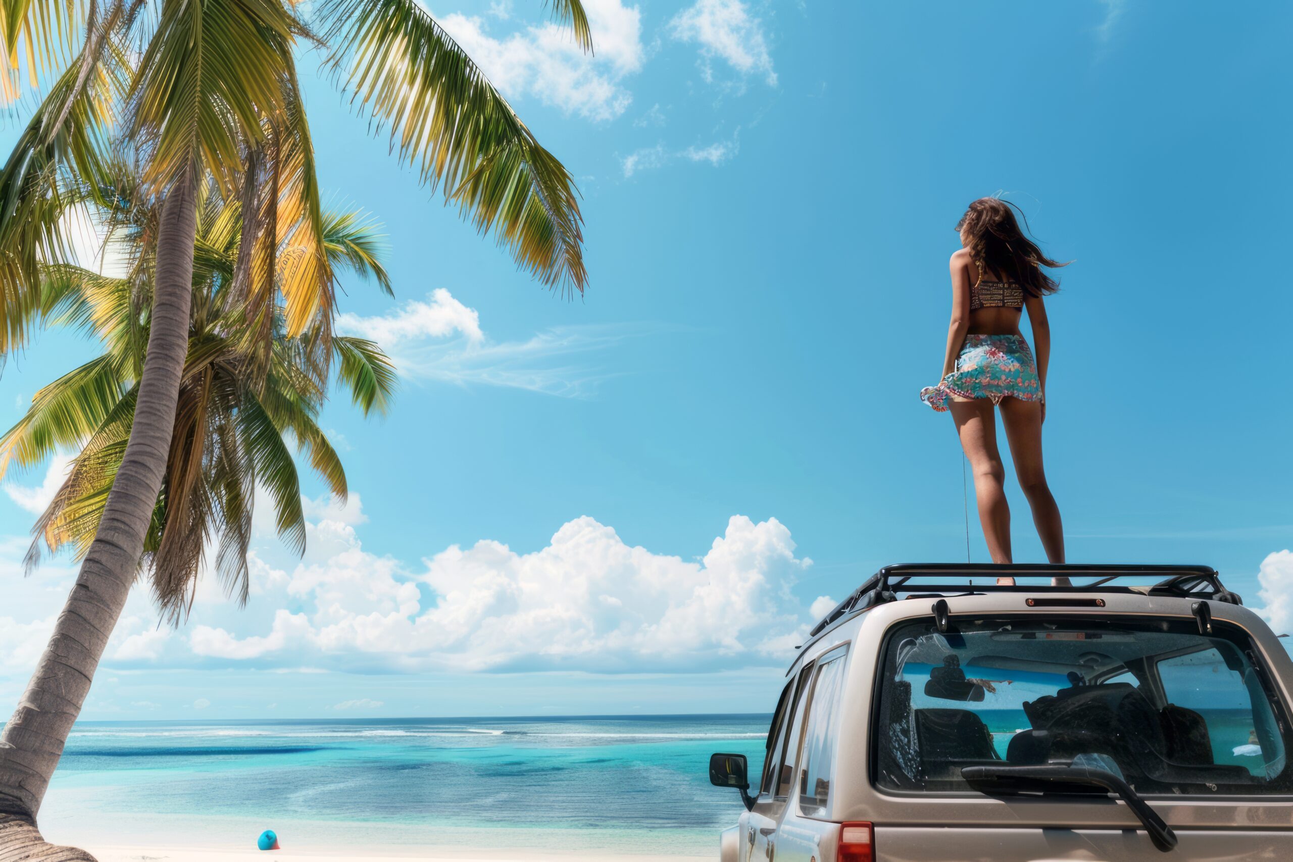 traveling with off road car